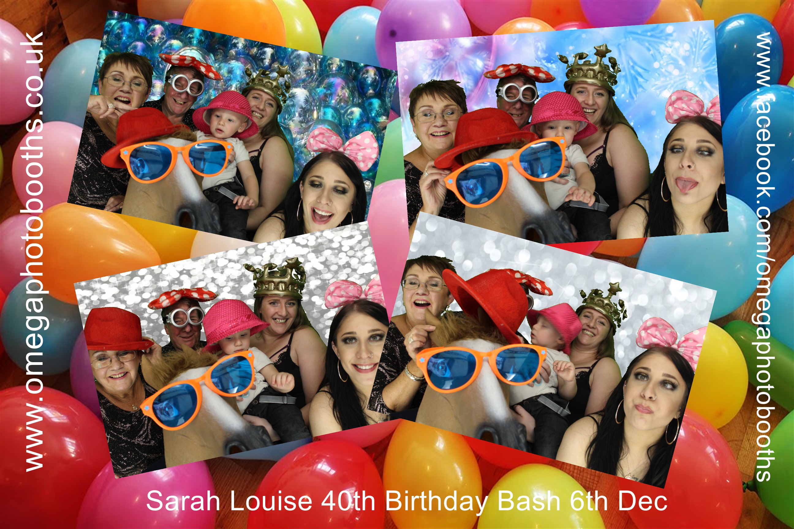 Sarah Louise 40th  | View more photos from the event at gallery.omegaphotobooths.co.uk/u/Omega-Photobooths/Sarah-Louise-40th
